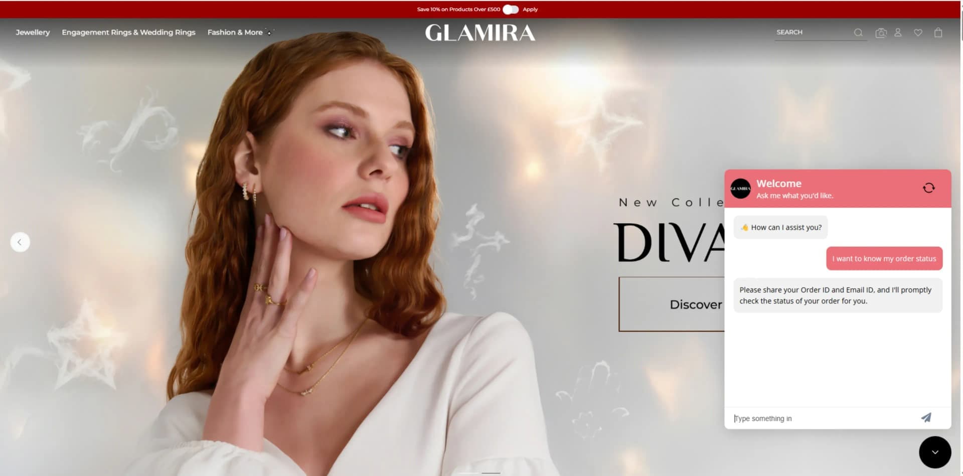 AI-Powered Customer Support Automation for Glamira