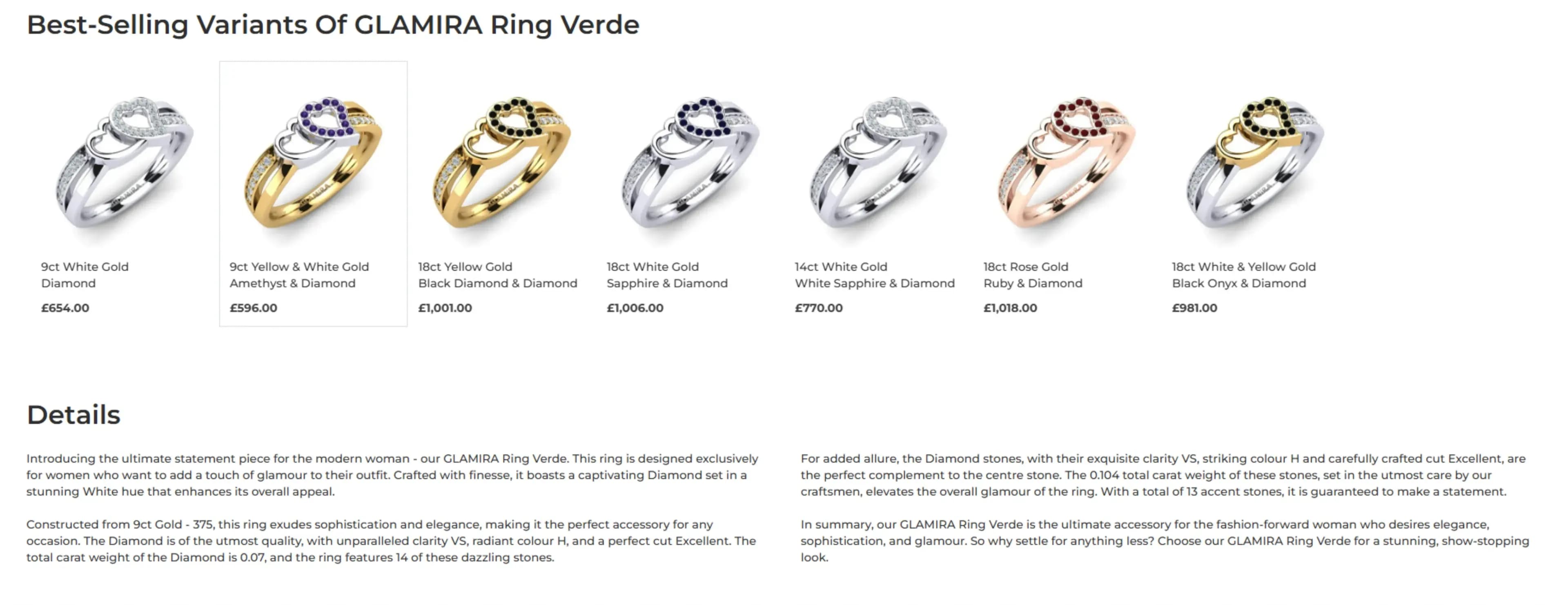 AI-powered Product Description Generation for Glamira